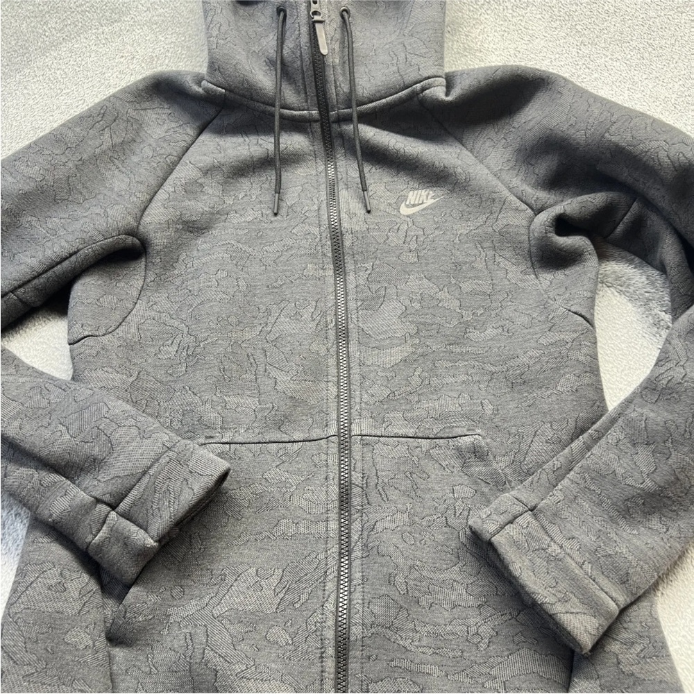 Nike Tech Fleece Jacquard Hoodie Full Zip Jacket 863814-038 Tech Pack Size 2XL - Picture 4 of 10